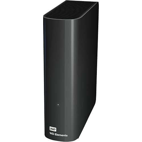 Western Digital 3TB USB 3.0 and 2.0 External Desktop Storage (WDBWLG0030HBK-NESN) (Renewed)