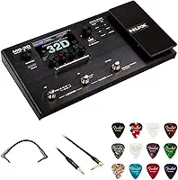 Nux Pedaleira Multiefeitos MG-30, para Guitarra, USB, Tela LCD 4", Impulse Response, Interface de Áudio