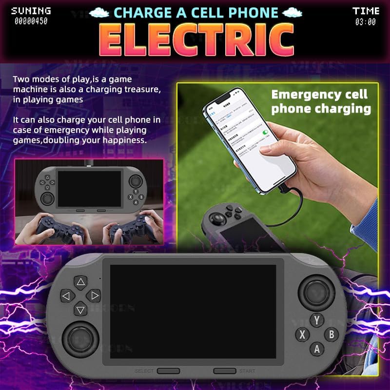 VILCORN SF3000 Emergency Charging Feature