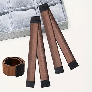 2PCS Simple Dark Brown Bun Maker – Hair Styling Accessories for Girls, Effortless Updo Tool