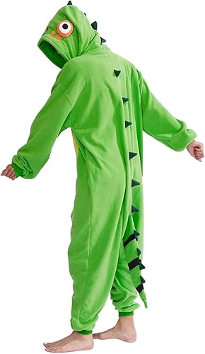 Miniatura 3 de Mamelucos de mapache, lagarto y cuervo para adultos, ideales como pijamas para Halloween, Navidad, disfraz de cosplay para mujeres y hombres