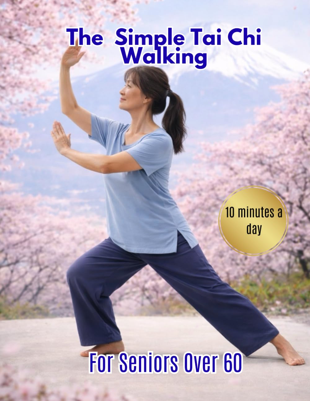 The Simple Tai Chi Walking for Seniors Over 60: A Safe Step-by-Step 10-Minute Walking Method to Improve Balance, Reduce Fear of Falling, Ease Joint Stiffness, and Help You Stay Independent.