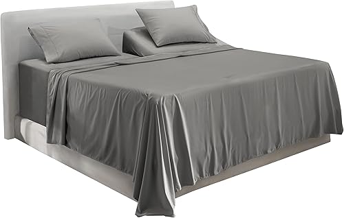 Miniatura 23 de Hearth & Harbor Sábanas tamaño individual con bolsillos extra profundos – Juego de sábanas de lujo de 3 piezas para colchones de hasta 24 pulgadas