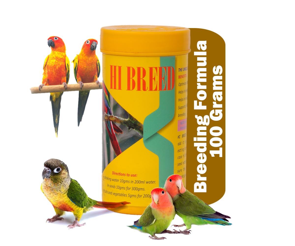 STAR FARMS Breeding Formula Pet Birds Health Supplements with Unique Formula for Breeding Pet Birds - 100 Grams/Good Breeding Results, Better Fertility. (B09N9C5QSN) Amazon Price History, Amazon Price Tracker