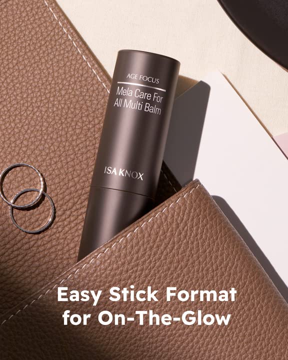 ISA-KNOX-Age-Focus-Skin-Tone-Multi-Balm-Stick-Pack-of-2-0202oz-Glow-Oil-Balm-Stick-Promotes-Even-Skin-Tone-Travel-Friendly-Korean-Stick-Balm-Vitamin-C-E-Korean-Skincare