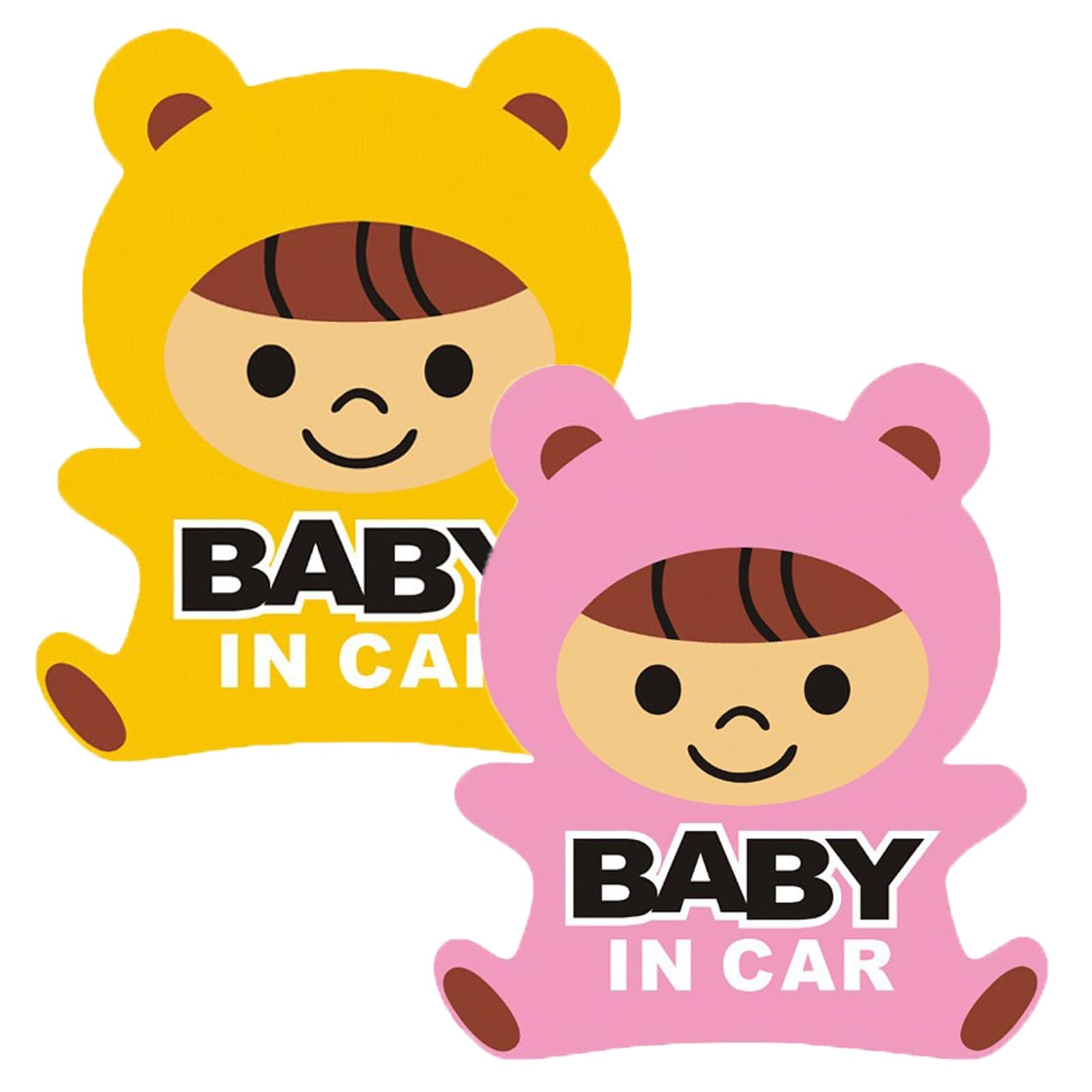 Amazon.co.jp: ベビーインカー マグネット BABY IN CAR マグネット 2 