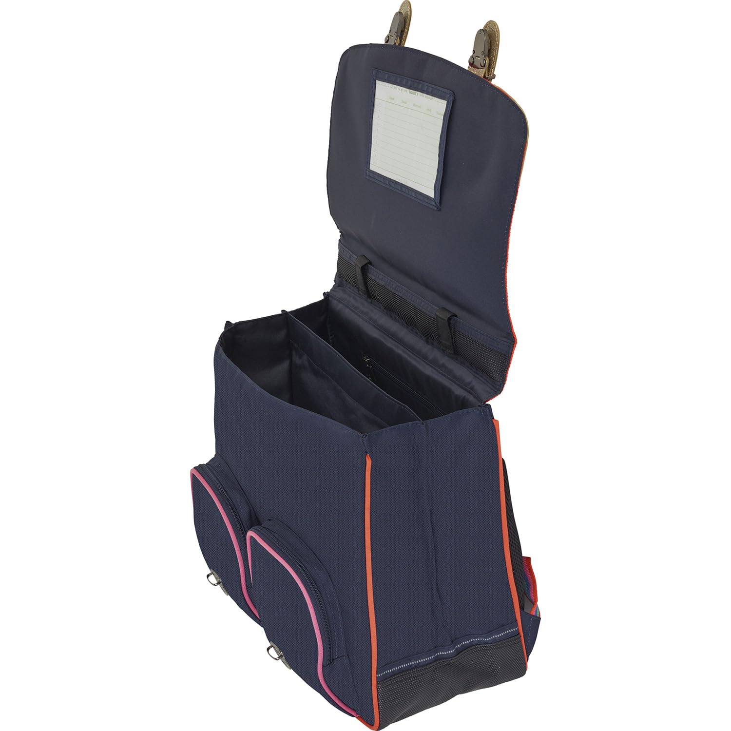 Tann's, Cartella Les Fantaisies Leila 41 cm, colore: Blu navy Bambino