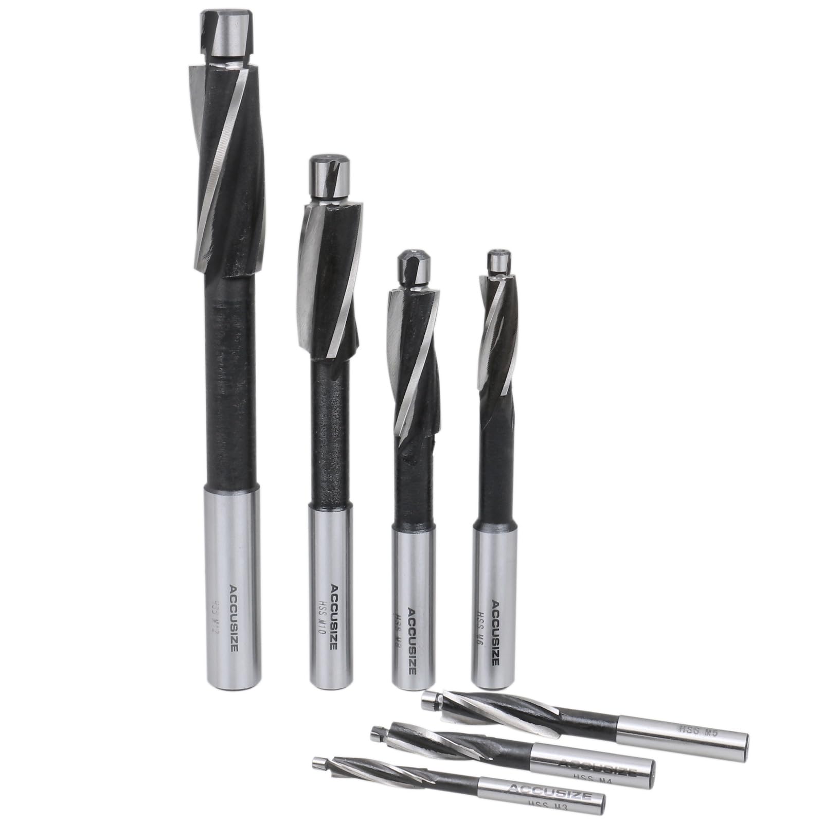 Accusize Industrial Tools HSS Cap Screw Counterbore Set Metric — Amazon image 9