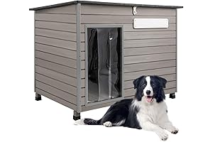 43.3"L Dog House for Large Breeds: The Ultimate Shelter for Your Canine Companion