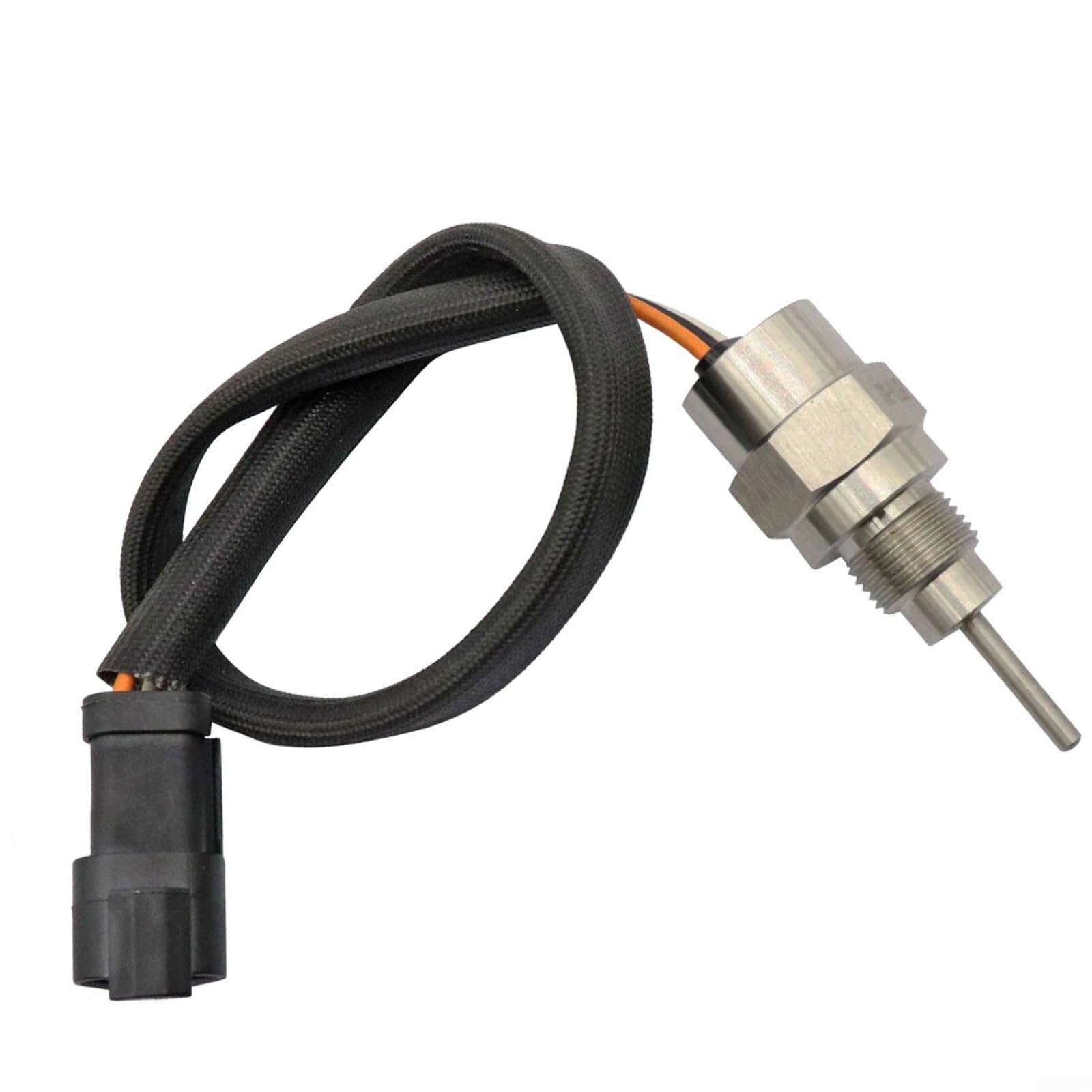Sensor de temperatura 106-0735 para motor Caterpillar 3126 3406E 3412E C12 C15 C18 para maquinaria de construcción, camiones, barcos, instalaciones industriales, carcasa de metal resistente, fácil