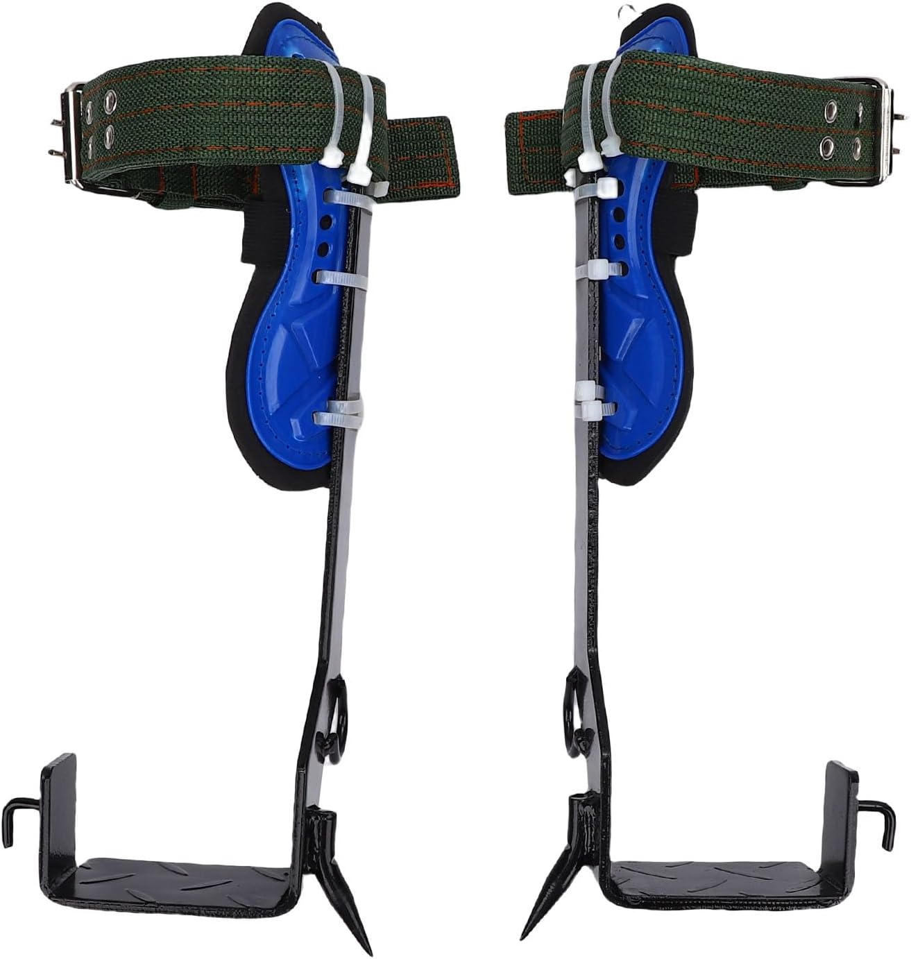 Fafeicy Tree Climbing Spikes, Stainless Steel Claws with Non Slip Treads for Tree Climbing, Fruit Picking, Pruning, Pet Rescue, High Altitude Operations