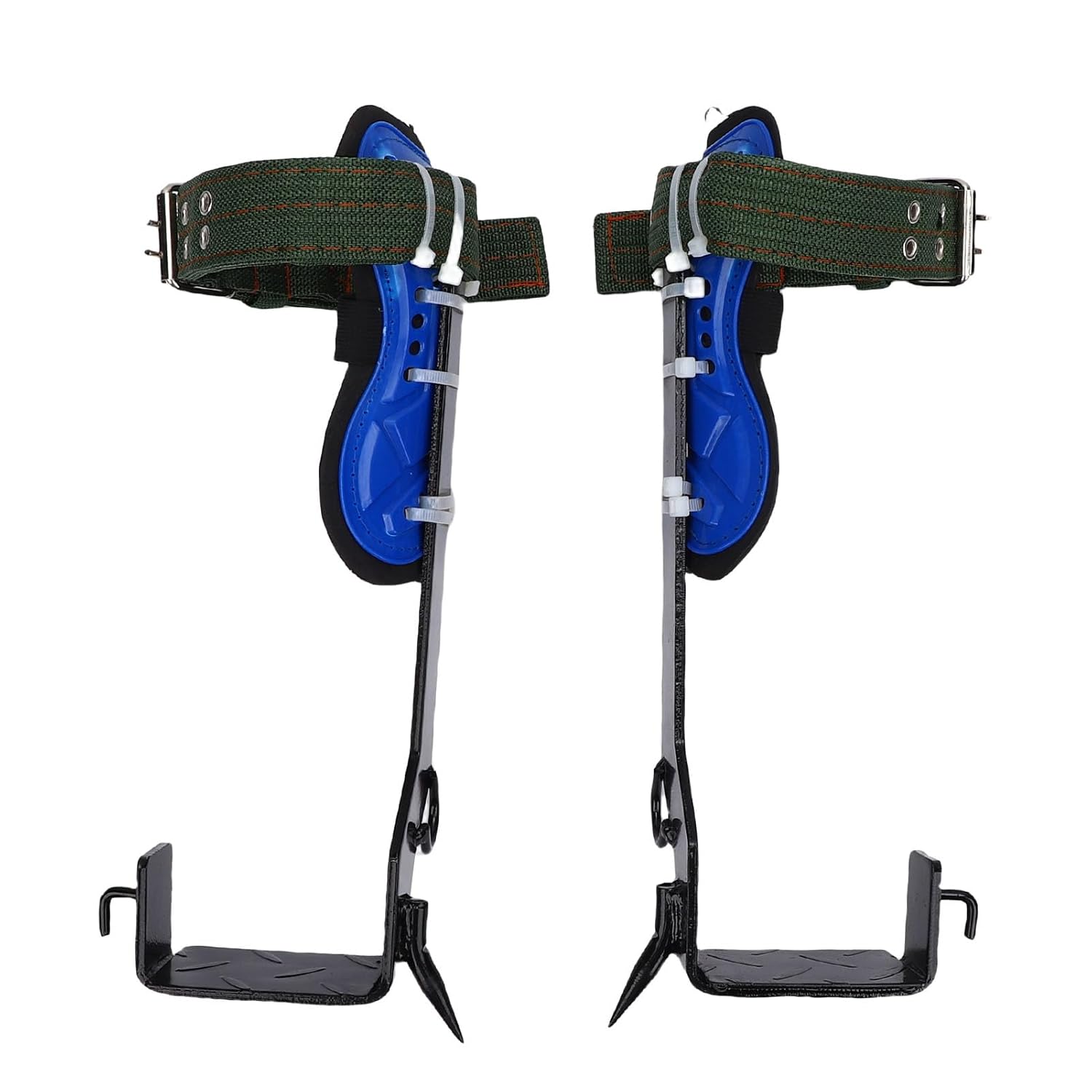 Tree Climbing Spikes Stainless Steel Climbing Shoes Tool Non Slip Pedal for Logging Fruit Picking