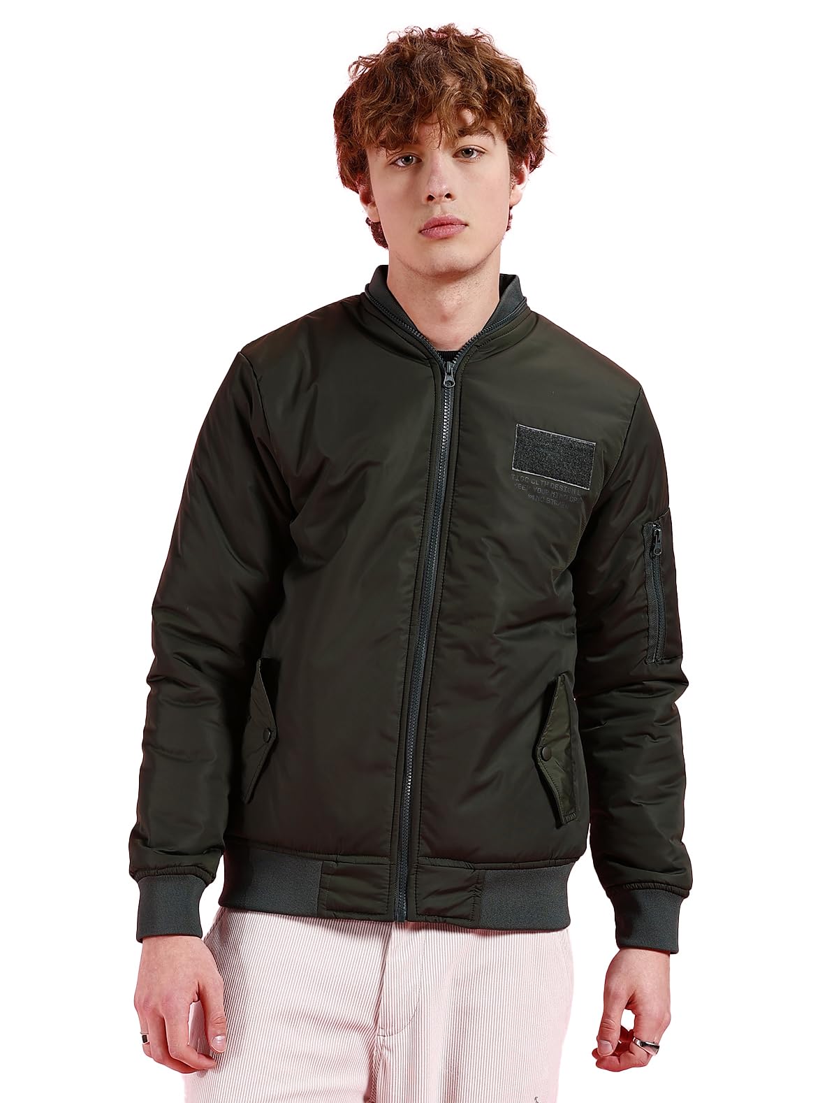 the indian garage co Men's Cotton Standard Length Bomber Jacket-picture-21