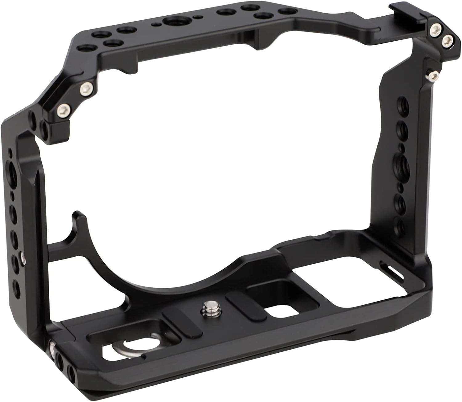 Camera Full Cage for Sony A1 a1 Mirrorless,Extension Mount Microphone Fill Light Bracket Filming Accessories,with Cold Shoe/Wrench