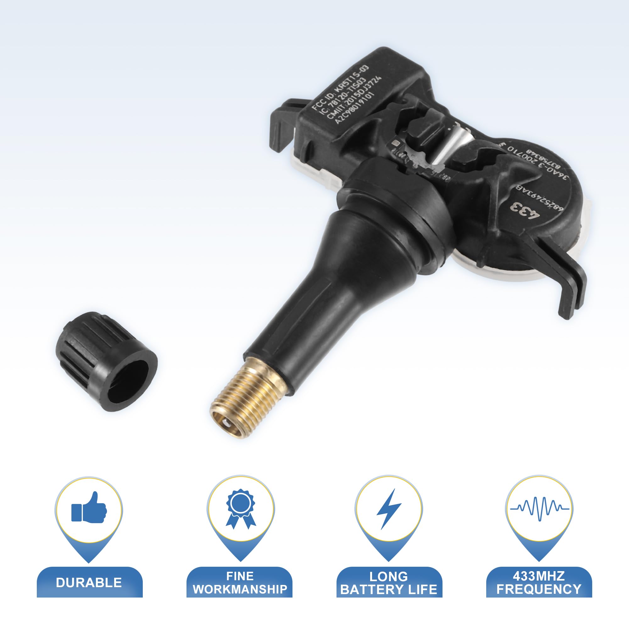 4-Pack 315MHz TPMS Tire Pressure Sensors For Dodge Jeep Chrysler – 56053036AA