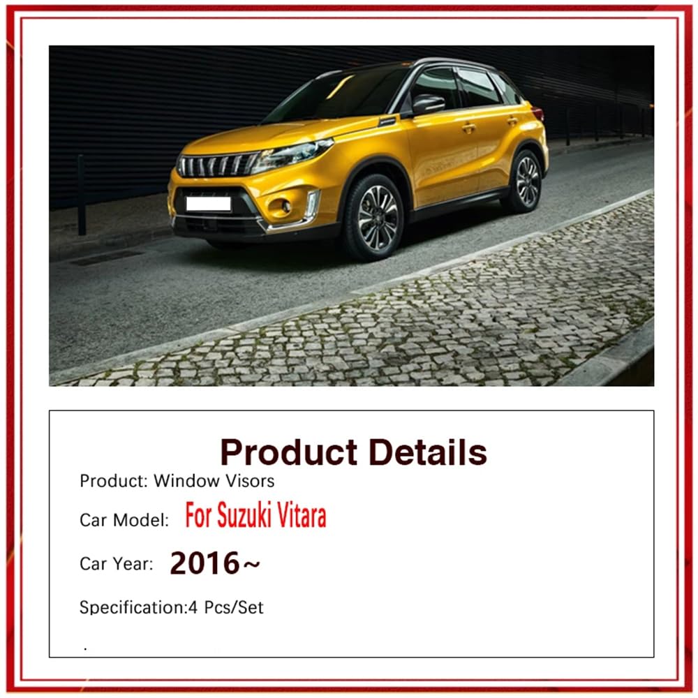 Deflettore Suzuki Deflettori D'Aria Per Suzuki SX4 S-Cross MK3