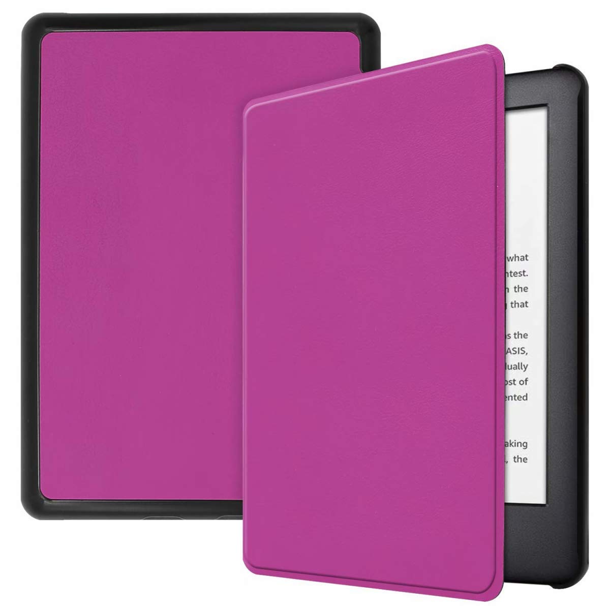 Custodia Impermeabile Con Cover Magnetics Per Kindle Oasis 7'' (9a E 10a Gen, 2017-2019) – Pelle PU, Auto Sleep/Wake, Leggera E Antigraffio - 3