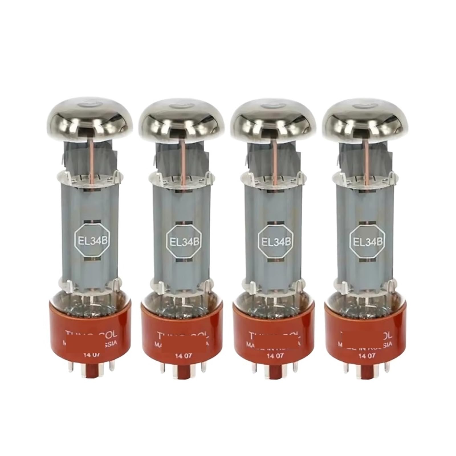 FLEYYXBN EL34B EL34 Vacuum Tube Precision Matching Electron Tube Replaces 6CA7 6P3P 6L6(4 Piece EL34B)