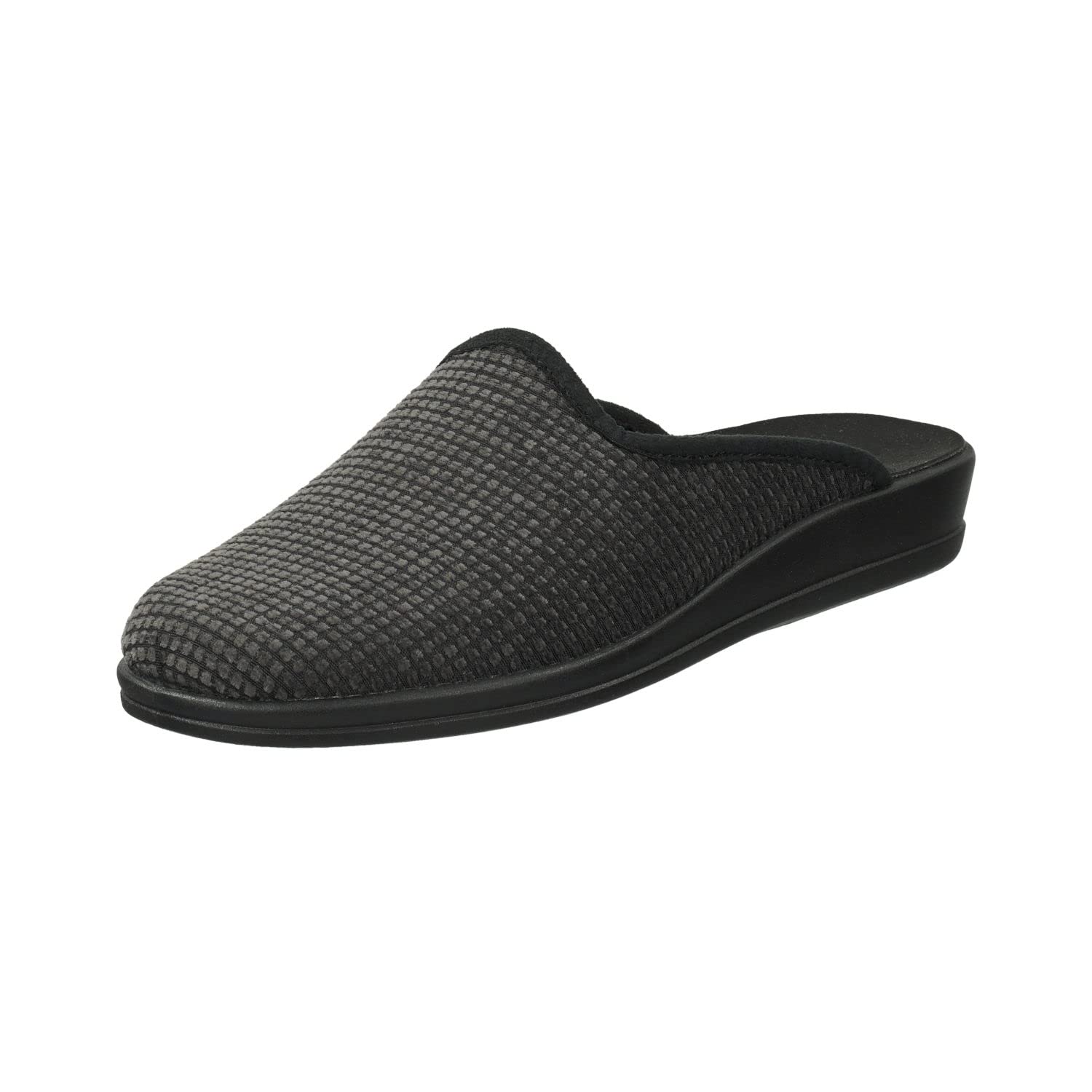 Rohde Lekeberg Men's Slippers Textile Slippers, Graphite 83, 9 UK