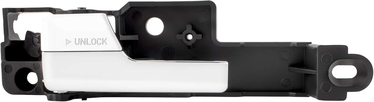 BOXI Interior Front Left (Driver-Side) Chrome Door Handle For 2006-2012 Ford Fusion 2007-2012 Lincoln MKZ 2006 Lincoln Zephyr 2006-2011 Mercury Milan (Replaces 6E5Z-5422601-A, 6E5Z5422601A)