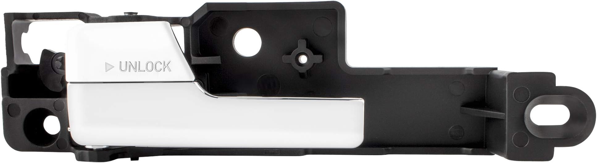 BOXI Interior Front Left (Driver-Side) Chrome Door Handle For 2006-2012 Ford Fusion 2007-2012 Lincoln MKZ 2006 Lincoln Zephyr 2006-2011 Mercury Milan (Replaces 6E5Z-5422601-A, 6E5Z5422601A)