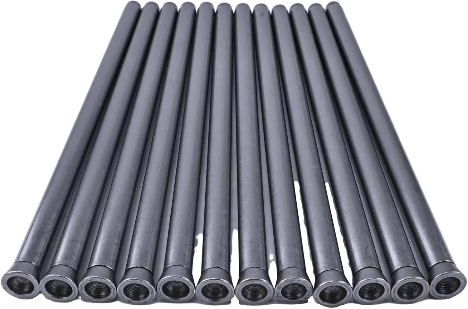 12PCS Push Rods 264-6156 133-6379 2646156 1336379 compatible with Caterpillar CAT Engine C7 C9 C-9 3126B 3126E C7.2 C9.3 3126 Tractor 586C D5N XL D6N D6N XL