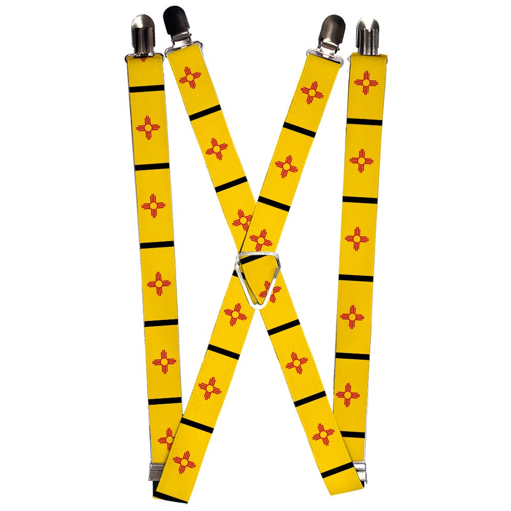 Buckle-Down Men's Suspender-New Mexico, Multicolor, One Size