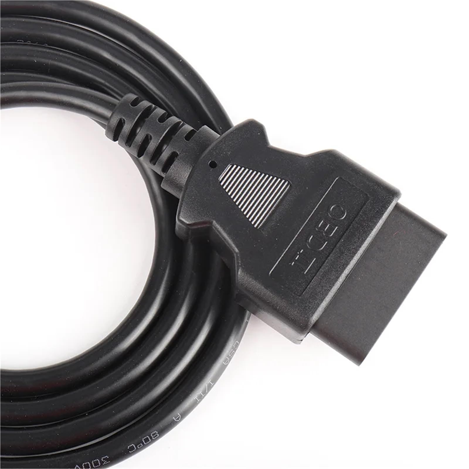 Rallonge mâle à femelle for outil de Diagnostic de voiture, 16 cœurs, 16 broches, OBD2 ELM327, adaptateur de Scanner, connecteur for outil de Diagnostic(16pin 1.5M)