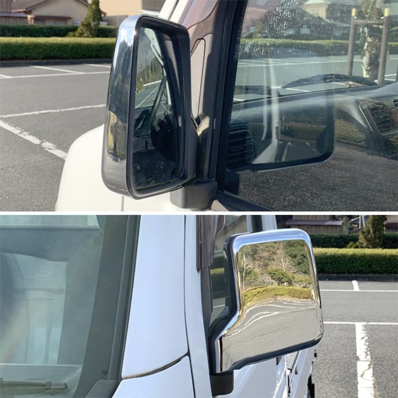 Amazon | スクラム トラック バン メッキ ドア ミラー カバー DG63T
