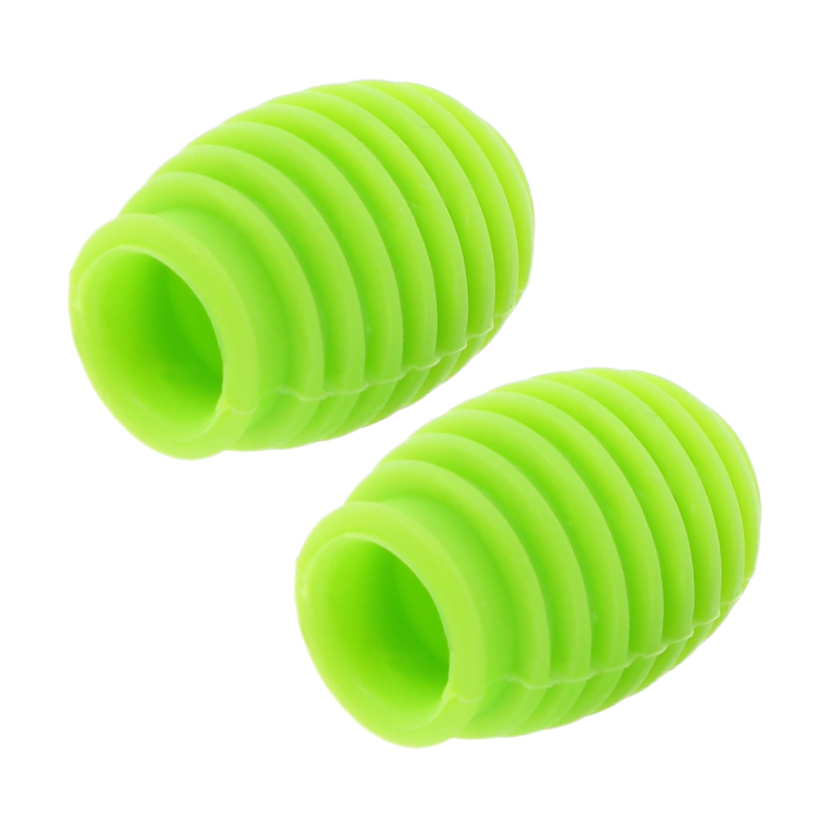 ibasenice 2pcs Drumstick Silent Tips - Silicone Drum Mute Covers Percussion Mute Protector Replacement For Night Practice Protects Drumsticks