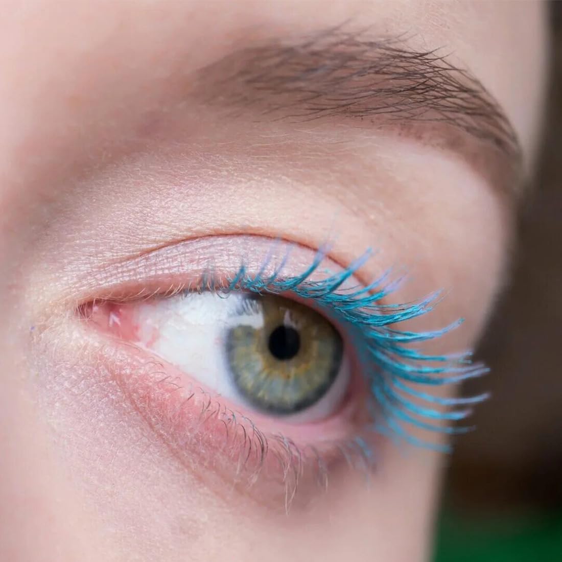 QOWUXHZ 4 Paare Falsche Wimpern Bunt Lange Diy Wimpernverlngerung  Knstliche Wimpern Bunt Fasching Karneval Makeup Wimpern Geburtstag Party  Cosplay ...