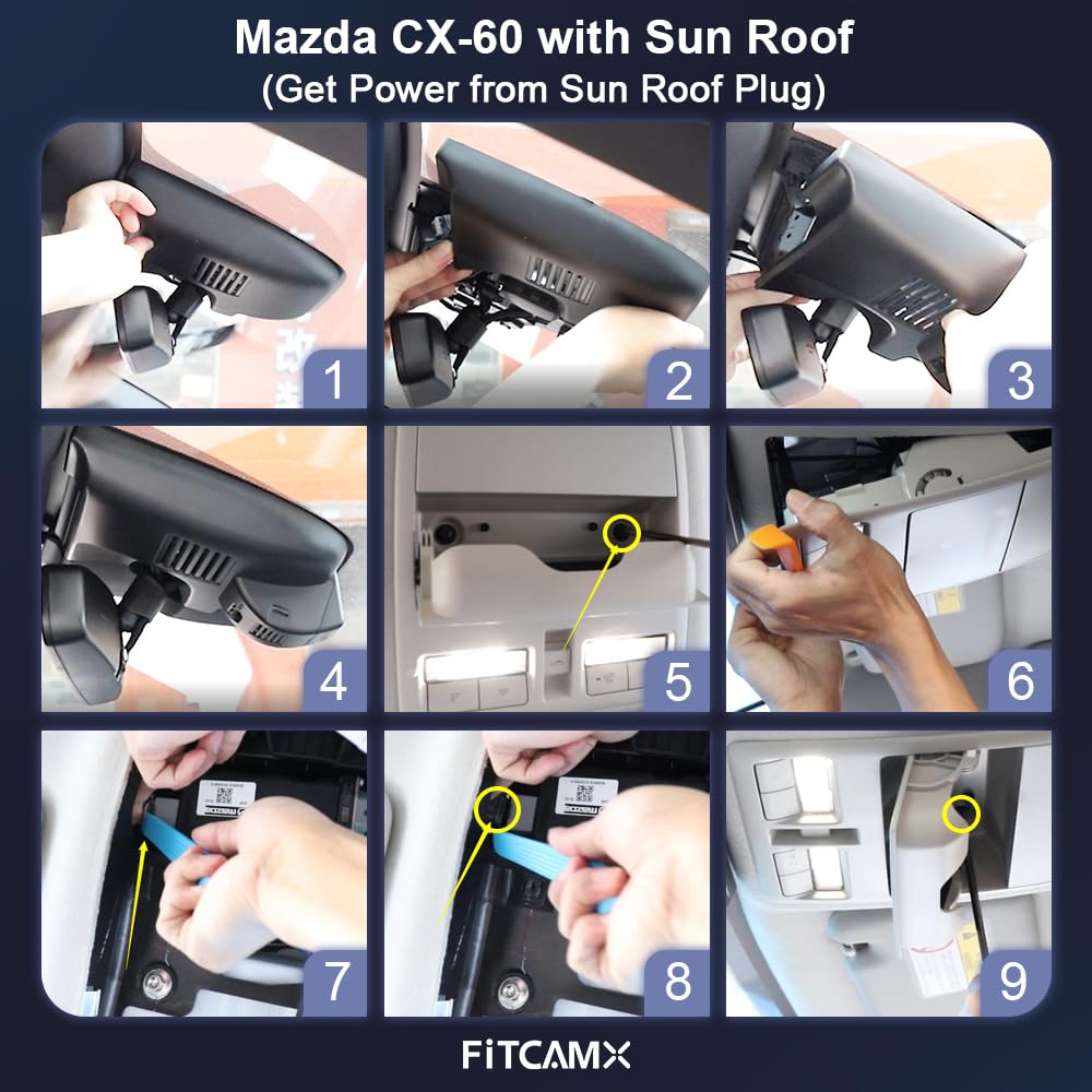 Amazon.co.jp: Fitcamx ドライブレコーダー マツダ Mazda3 専用(HD2