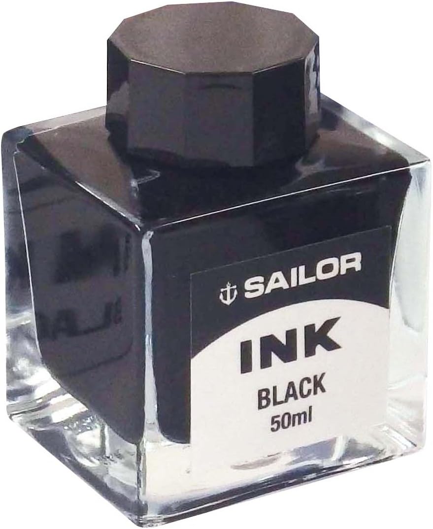 Sailor Refills KiwaGuro Super Black 50 ml Bottled Ink