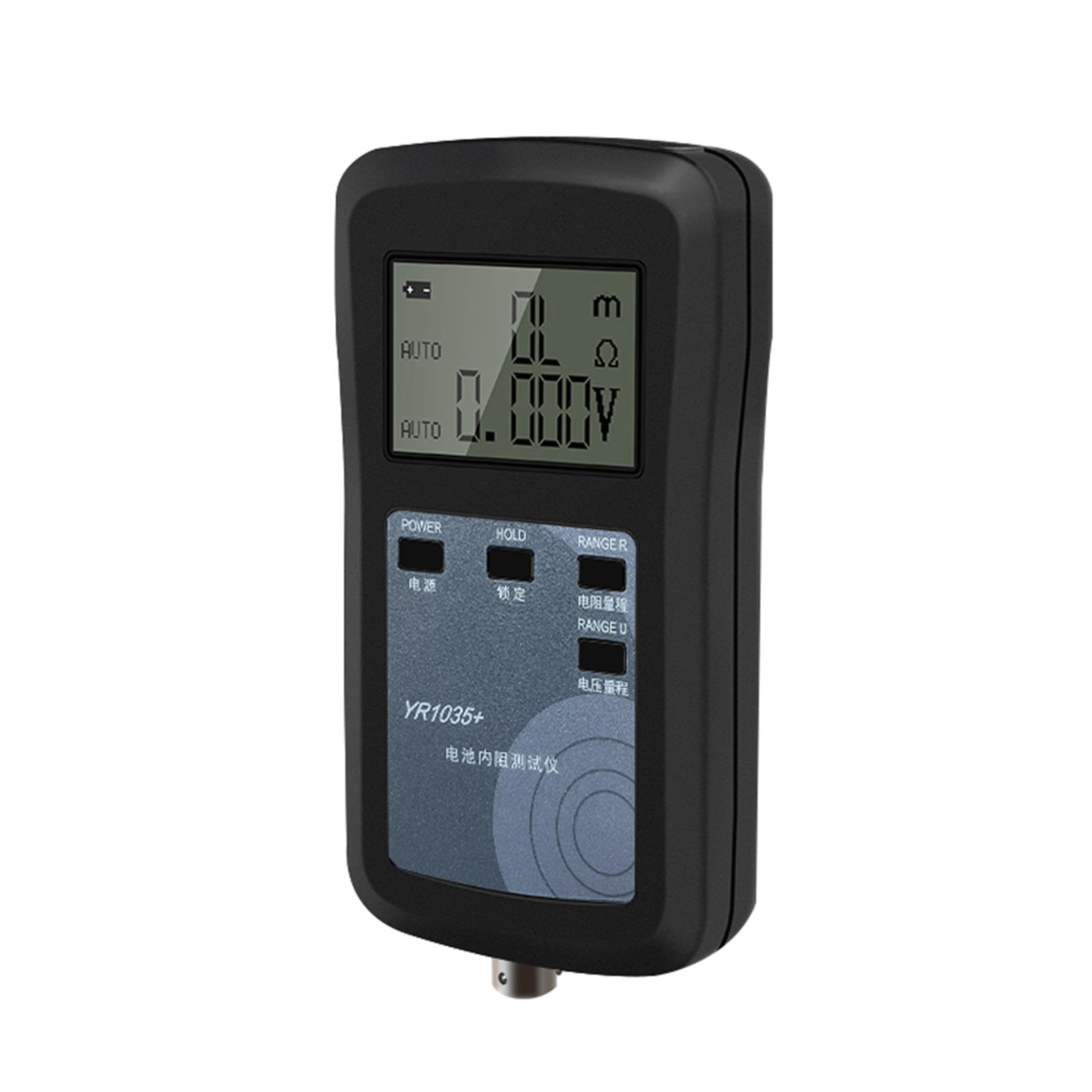 perfk Medidor de prueba de resistencia interna de batería, probador de voltaje de batería, Analizador de batería Digital rápido de alta precisión, fácil de, estilo a