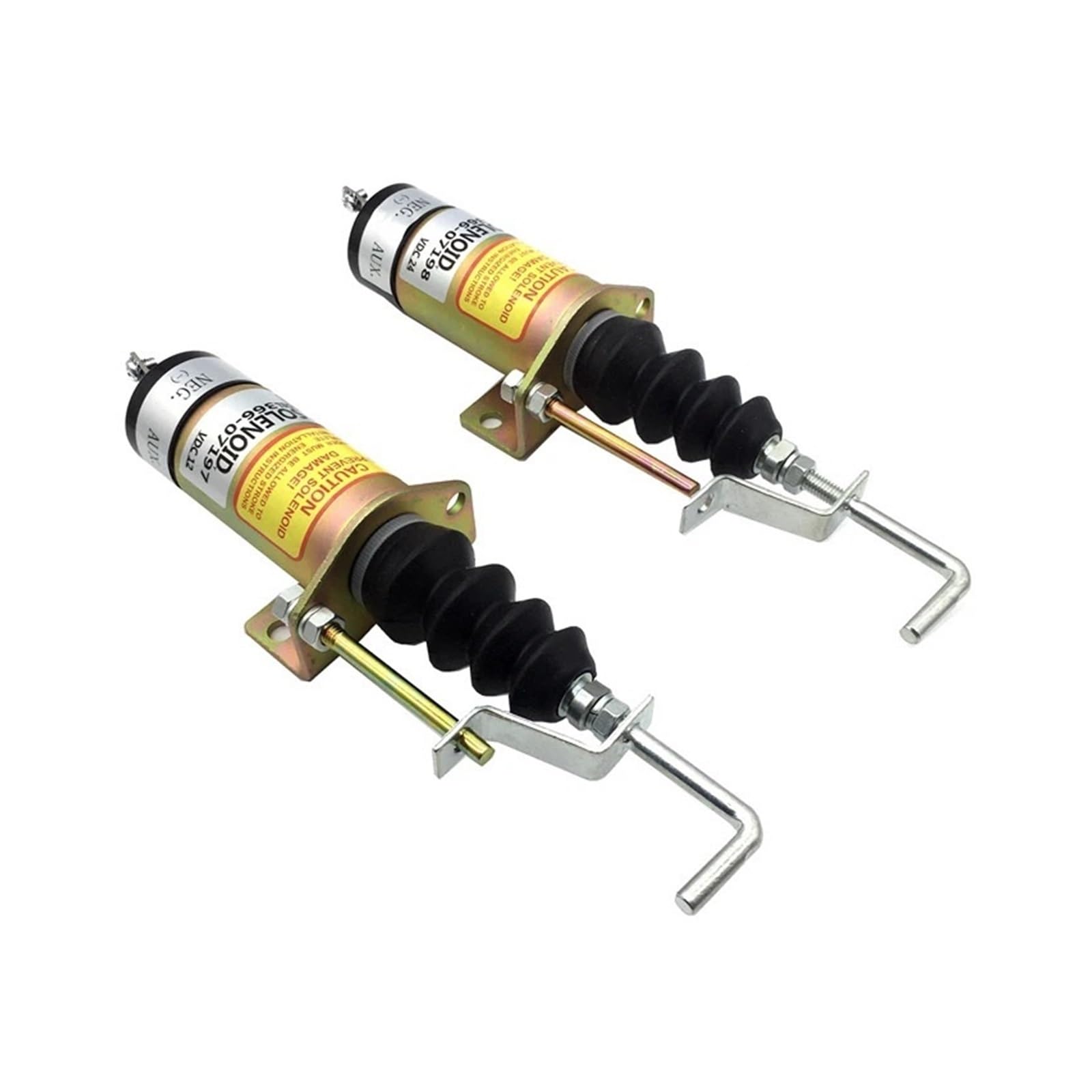 Solenoid Valve Fuel Shutoff Solenoid 366-07197 for Engine Part Fuel Stop Solenoid
