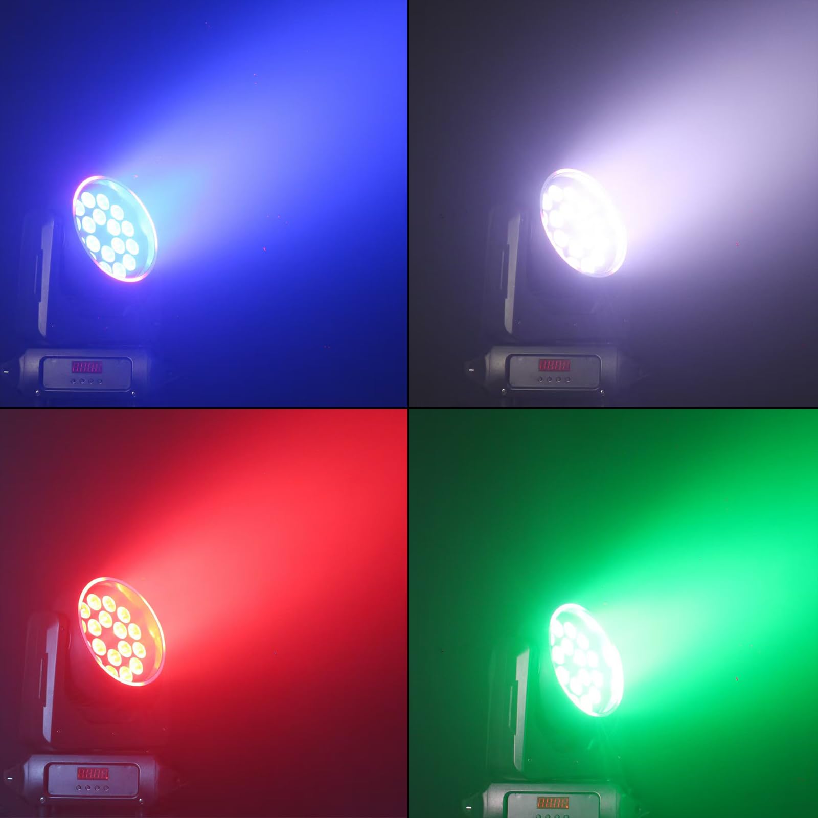 Amazon.co.jp: Frezon 18個10W RGBW LED ムービングライト舞台照明ッド