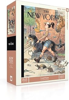 ★【未使用】New Yorker パズル 1500 Piece 動物達★ Amazon.com: New York Puzzle Company: 1500 Piece