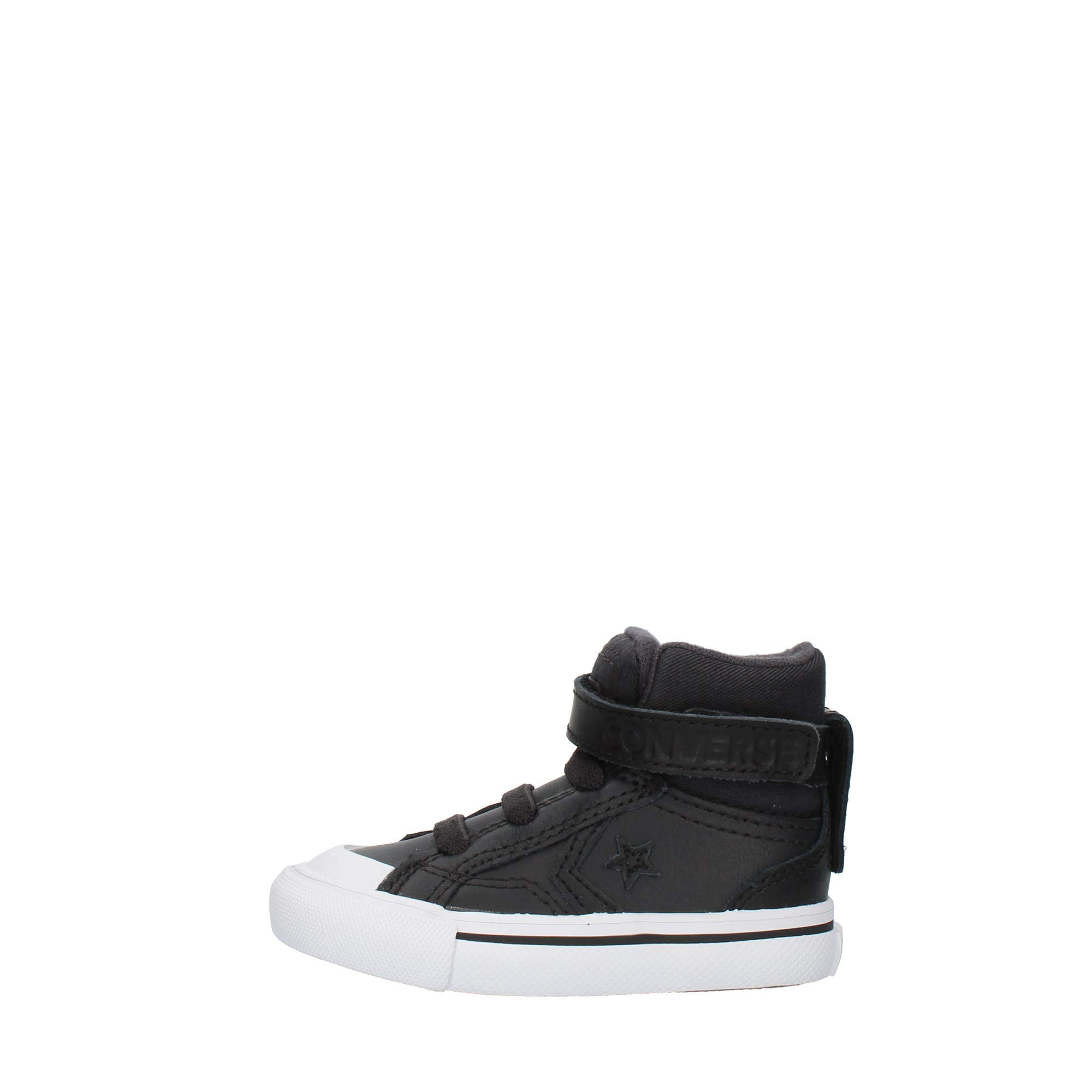 Converse Scarpe Alte A Strappo PRO Blaze Space Ride Bimbo 765296C Nero Taglia: 22
