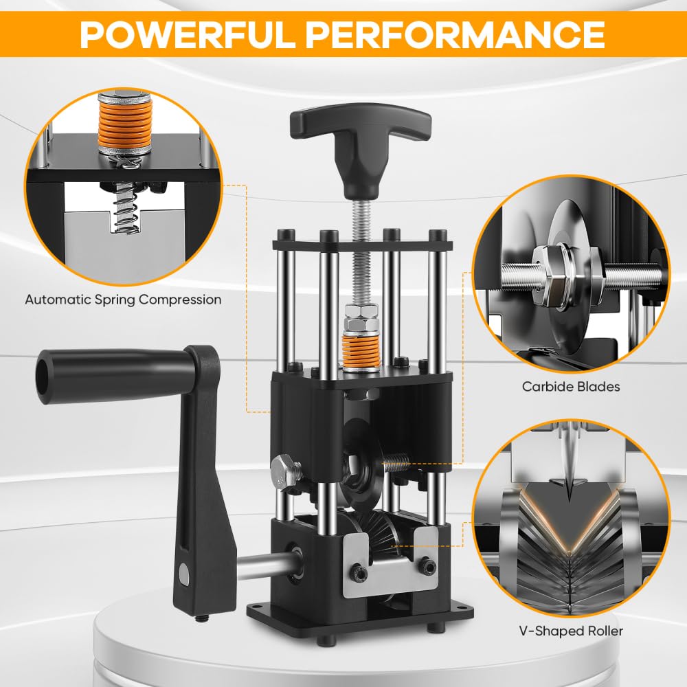 Pince à dénuder avec 2 lames, machine à dénuder de fil de cuivre pour manivelle ou perceuse, machine à dénuder pour câble de 1 à 30 mm, outil de dénudage de câble réglable pour le recyclage du cuivre