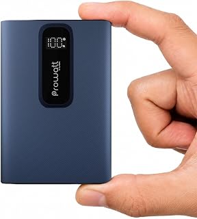 LAVA PROWATT Air 10000mAh Compact Power Bank, 22.5W Fast Charging with Anti Heating Technology and Scratch Proof Design, T... Price In India