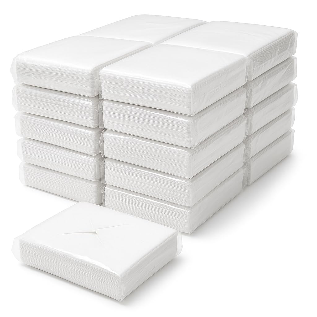 SPARPAKET 1000 Stück Massage-Gesichtsauflage (10x100er Pack) Nasenschlitztücher 300x210mm