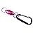 Magnetic Net Release Aluminum Shell for Fly Fishing (Pink)