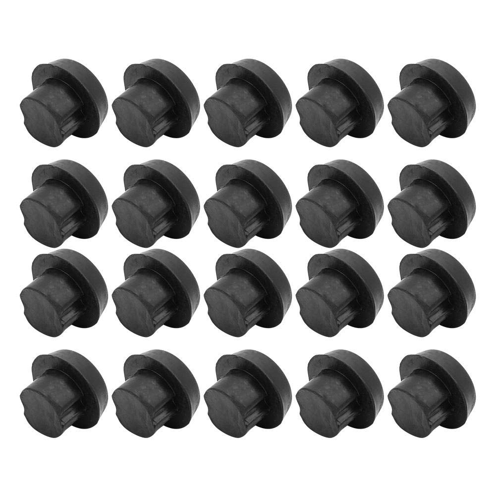 10 Embouts Caoutchouc Pour Queue De Billard – Anti-Rayures, Base Antidérapante, Protection Durable – Facile à Mettre