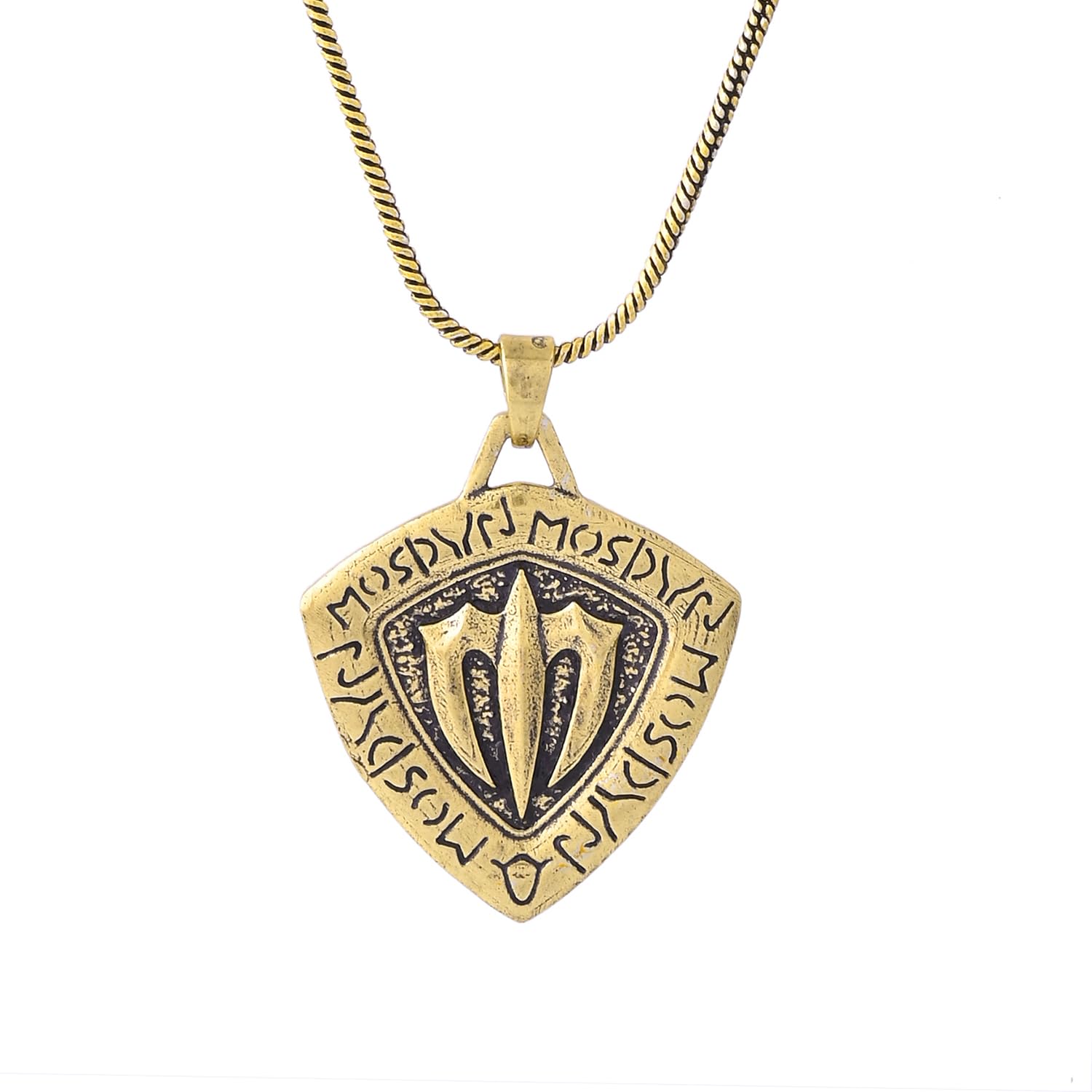 voylla Statement Shield Of Honor Mens Pendant|Casual|Trendy|Gift For Mens|Rakhi Gift For Brother-picture-40