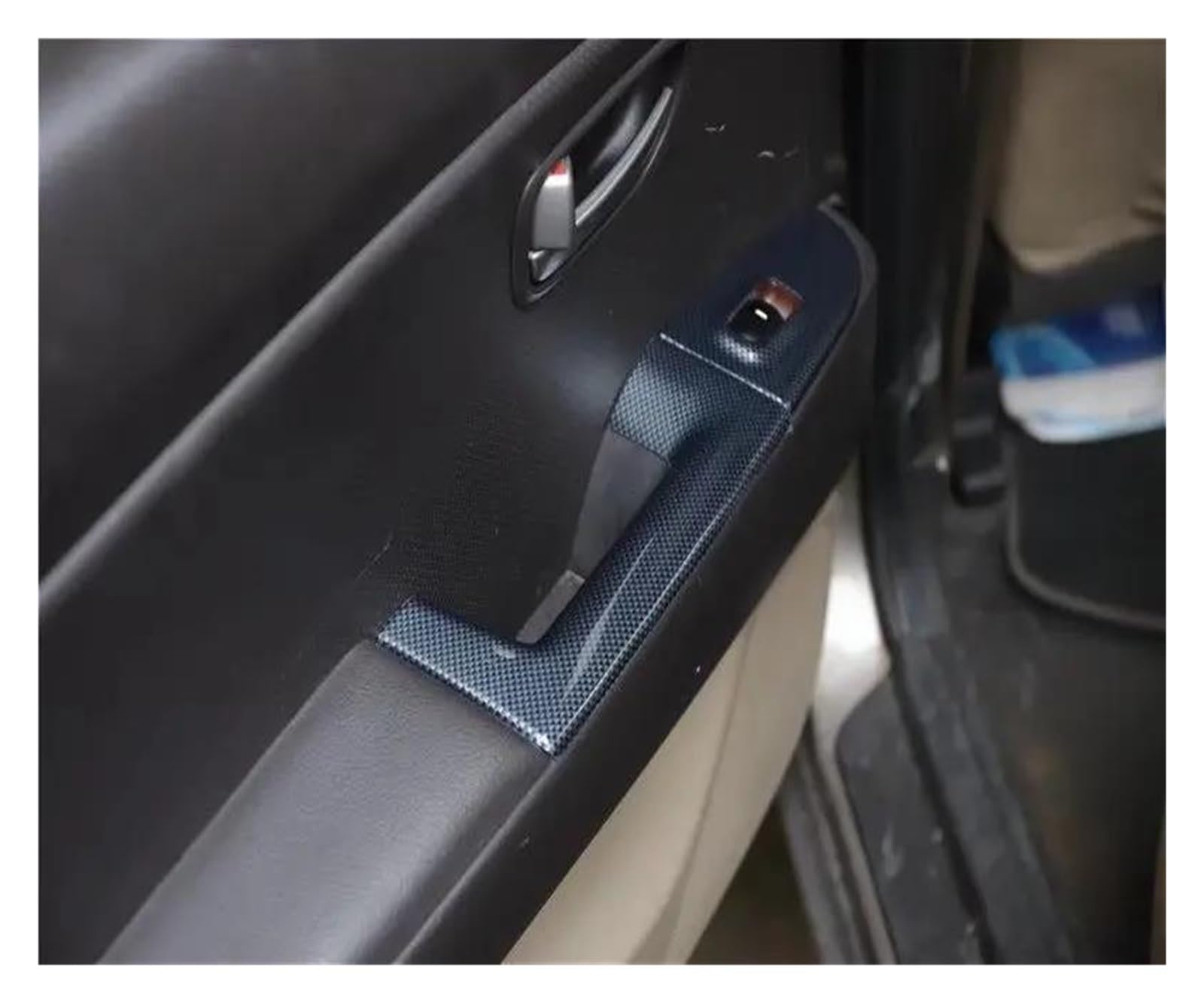 Maniglie interne per portiere Per Elantra/Celesta 2008-2016 Car Styling ABS Auto Porta Bracciolo Interno Pannello Di Copertura Trim Adesivo