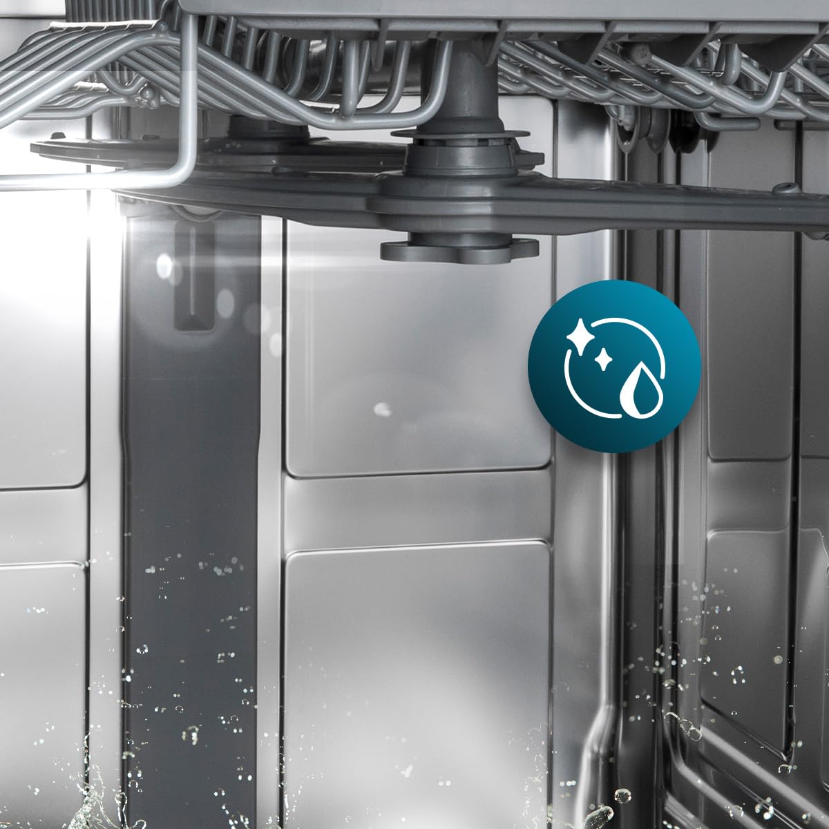Cecotec Bolero Aguazero 6620 C Lave-vaisselle Compact 60 cm 1850W 15 Couverts 8 Programmes Moteur Inverter Écran FullColor XXL Smart Wash Turbo Dry+ AutoClean Demi-charge Départ Différé
