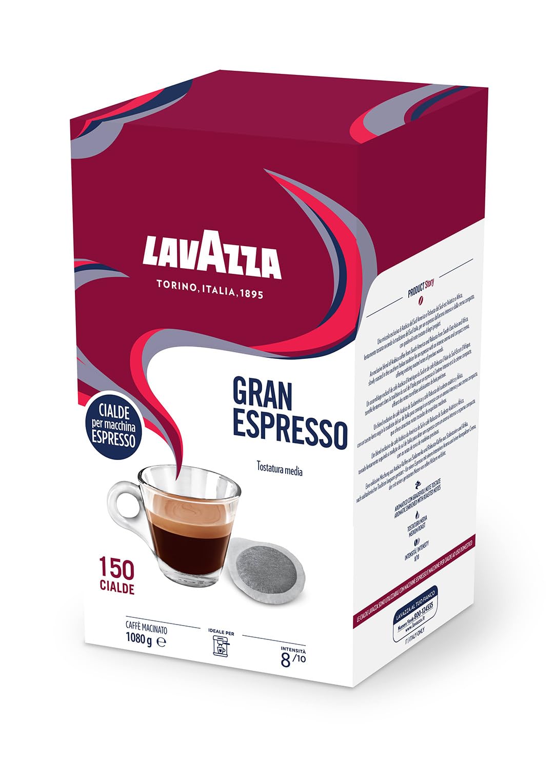 LAVAZZA CIALDE 150 BORDEAUX