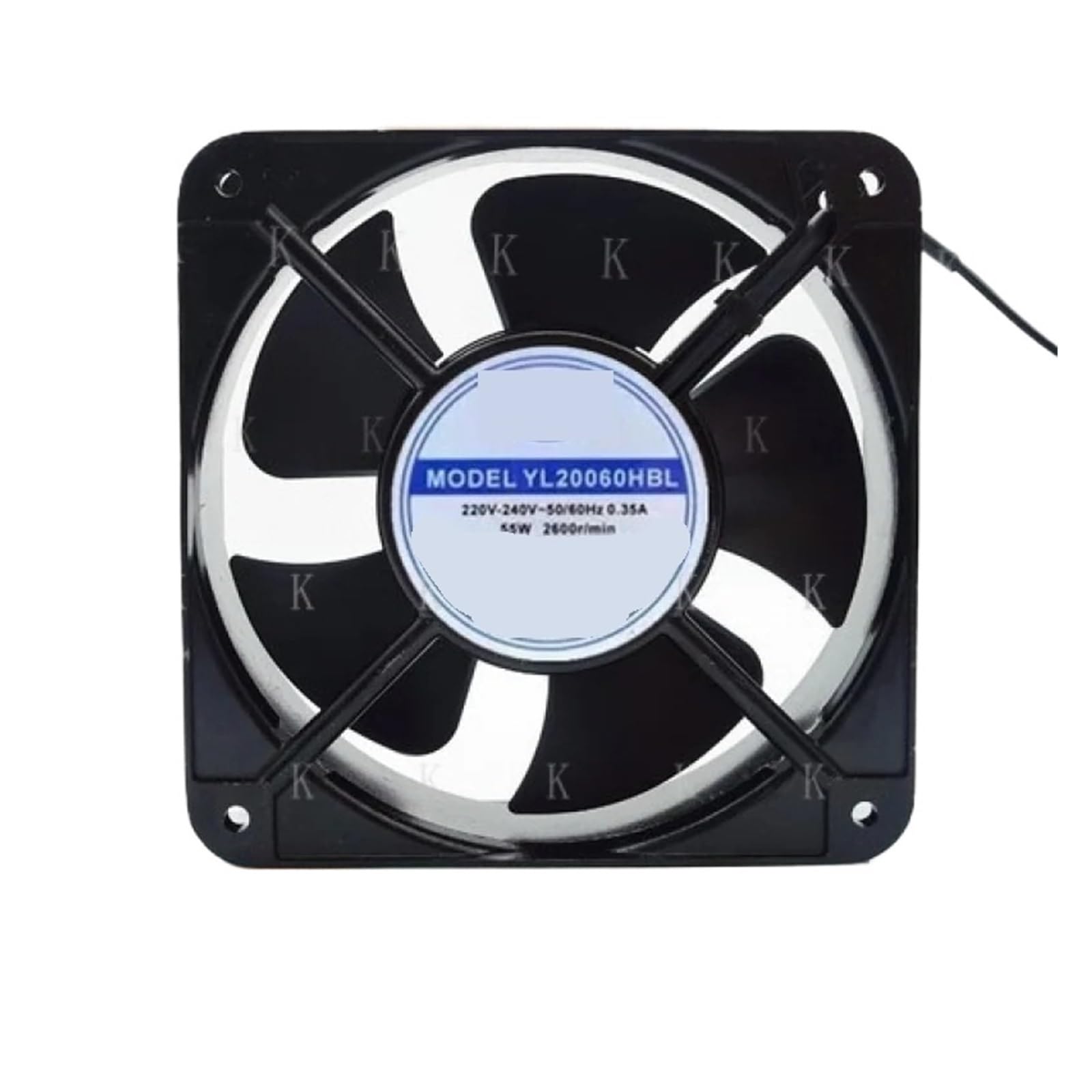 Ventilateur de refroidissement YL20060HBL 220V 240V 50W à double roulement