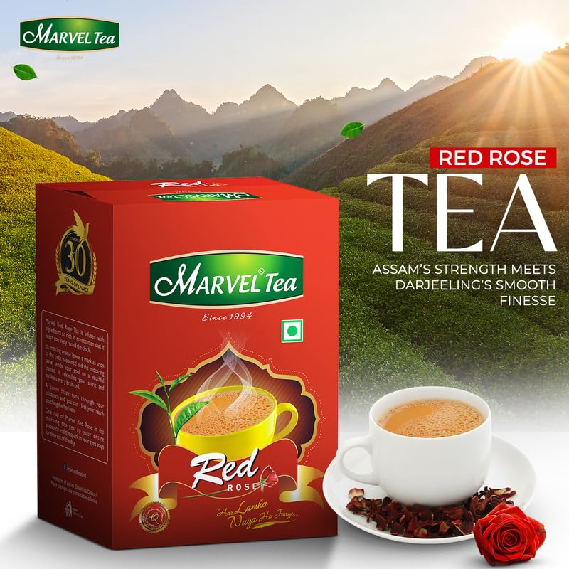 Image of Marvel Tea Red Rose Tea (500 Gms)