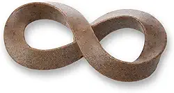 Germanhart Brinquedo Mordedor para Cães, Feito em Fibra de Coco, Resistente, 1 Unidade, Tamanho P, Marrom